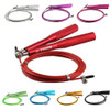 FDBRO Jump Rope Adjustable Jumping Rope Training Aluminum Skipping Rope Fitness Speed Skip Training, Boxing, MMA