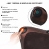 3D Fit Design Vibrating Neck Massager Pillow Car Home Shiatsu Massage Neck Relaxation Back Waist Body Massage Deep-Kneading 
