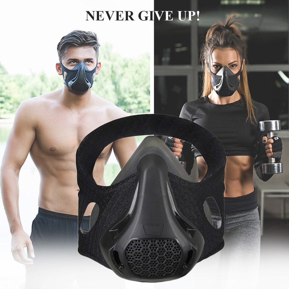 sports mask Fitness ,Workout ,Running , Resistance ,Elevation ,Cardio