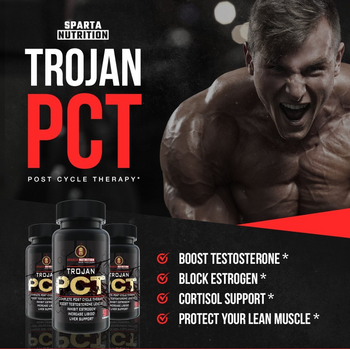 Sparta Nutrition Trojan PCT - High Quality Testosterone Booster and Estrogen Blocker Supplement - Boost Testosterone and Increase Libido with Tribulus, Tongkat Ali and Sparta Nutrition Trojan PCT - High Quality Testosterone Booster and Estrogen Blocker Supplement - Boost Testosterone and Increase Libido with Tribulus, Tongkat Ali and