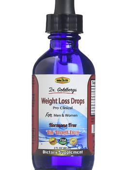 Dr. Goldbergs Thermogenic Weight Loss Drops Supplement For Women & Men, RAPID FAT BURNING & IMMEDIATE STOMACH SHRINKAGE! Best Shape Reclaimed & Energy Drops Formula, #1 Appetite Control diet product!