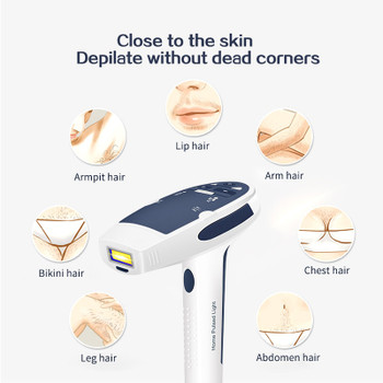 Lescolton Permanent Hair Removal Laser Hair Epilator Home Laser Epilasyon Shaving Depilador Women Hair Removal Whole Body Bikini