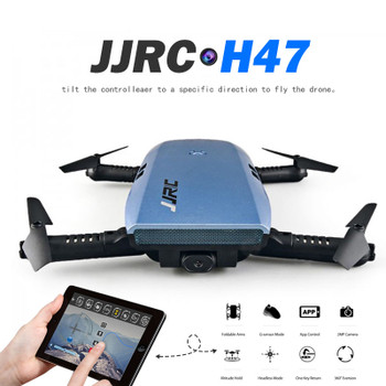 Newest JJRC H47 ELFIE 720P HD FPV Wifi Camera Rc Quadcoper Foldable Arm Selfie Drone Gravity Sensing Control VS Eachine E56 Dron