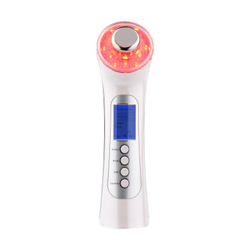 Multifunction Photon Ultrasonic Facial Massager Skin Rejuveantion Portable Face Lift LED Therpay Galvanic Spa