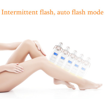 Electric Laser Hair Epilator LCD Display Depilador Permanent Hair Removal Device Laser 700,000 Light Pulses Lamp for Women