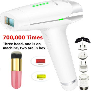 Lescolton Laser Hair Removal 700000 Pulses Permanent Laser IPL Hair Removal Machine Body Face 3 Flashes Lamp Beauty Care Removal