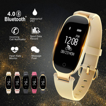 Bluetooth Waterproof S3 Smart Watch Fashion Women Ladies Heart Rate Monitor Smartwatch relogio inteligente For Android IOS reloj