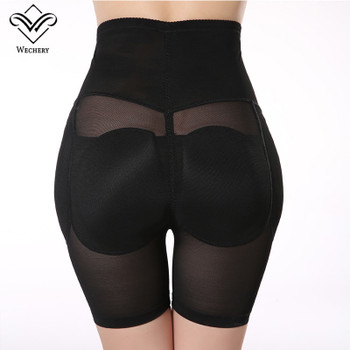 Wechery Control Pants Butt Lifter Hip Up Padded Control Panties Lifting Women Body shaper Butt Enchancer Slimming Shaperwear