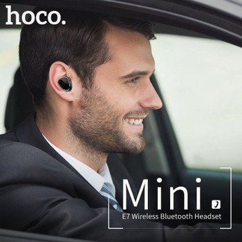 hoco best original earbud hidden invisible earpiece mini wireless Handsfree  bluetooth earphone headphone With micro for iphone