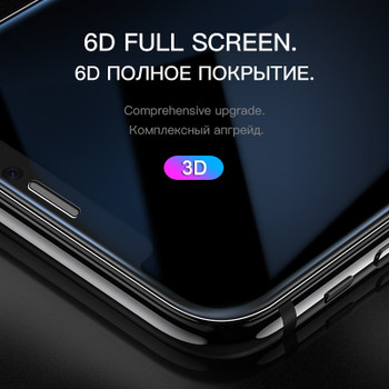 HOCO Phone Screen Protector Tempered Glass For iPhone X 9H 3D Curved Full Cover Protective Toughened Glass Film for iPhone 10