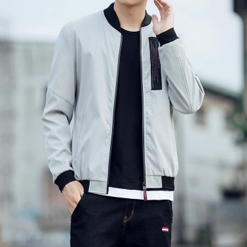 Men's Jackets Coats Streetwear Jacket Male Slim Fit Mens Windbreaker Jacket 5 Colors ,DA496