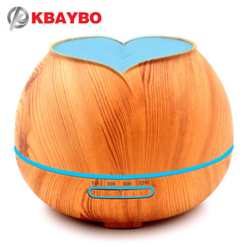 300ml Hot Sale LEDLight Ultrasonic Air Humidifier Mist Maker Fogger Electric Aroma Diffuser Essential Oil Aromatherapy Household