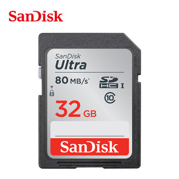 Original SanDisk SD card for Camera 80MB/s Memory Card Class 10 128GB 64GB 32GB 16GB Camera Memory Card 64GB free shipping