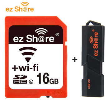 New 100% original Real Capacity Ez Share Wifi Sd Card Memory Card reader 32G 64G 128G C10 for Camera free Shipping 