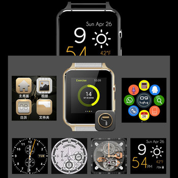  Smart Watch E7 Bluetooth 3.0 SIM Card Heart Rate Monitor Pedometer Wrist Watches iOS Android Wearable Devices Smartwatch