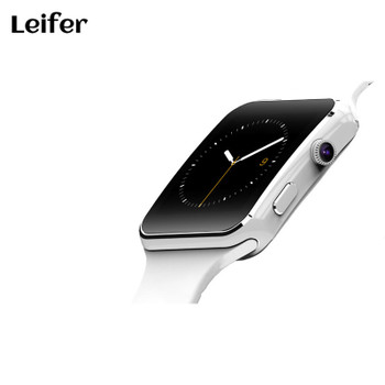 MTK6261D Bluetooth Smart Watch X6 Health Fitness Wearable Device Smartwatch for Apple Android Phone with Camera TF SIM Card Slot