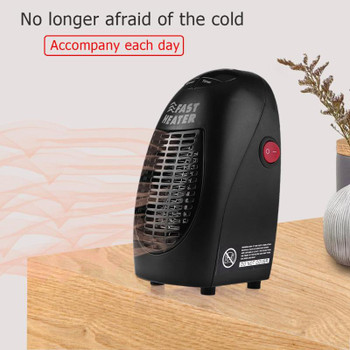 Portable Fan Heater Electric Heater Mini Handheld Air Warmer Stove Radiator Machine Handy Heating Fan for Winter