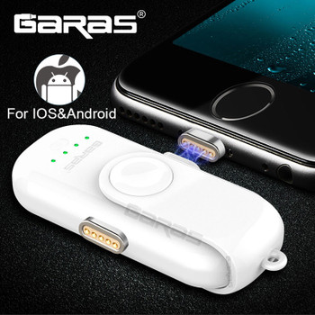 Magnetic Power Bank For iPhone/Micro USB/Type C 1000mAh Mini Magnet Charger Power Bank 18650 For iPhone/iPad/LG Magnetic Power Bank For iPhone/Micro USB/Type C 1000mAh Mini Magnet Charger Power Bank 18650 For iPhone/iPad/LG