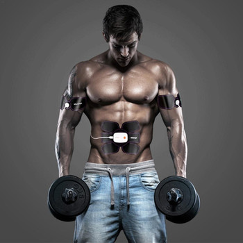 EMS Smart Mobile Phone APP Abdominal Fitting Device Abdomen Fitness Muscle Fitness Equipment Weight Loss Abdominal Muscle Paste 