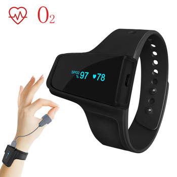 Sleep Oxygen Monitor Vibration Alarm for Snore Apnea Bluetooth Wrist Pulse Oximeter Tracking Overnight Oxygen Saturation Level