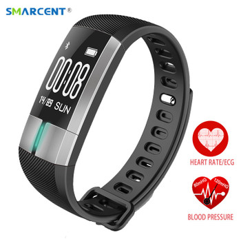 R20 ECG Real-time monitoring Blood pressure Heart Rate sport Smart Fitness Bracelet watch intelligent Activity Tracker