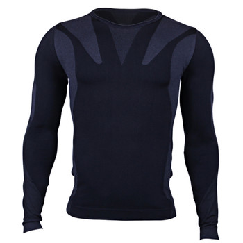 2 Pcs Mens Fitness Compression Shirts Pants Suit Long Sleeve Sportswear Under Base Layer Set Thermal Crossfit Tracksuit