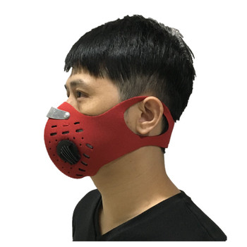 Cycling Face Mask With Filter PM 2.5 Ski Dust Proof Windproof Bike Mask Half Face Shield Training Running Bicycle Sport Mask