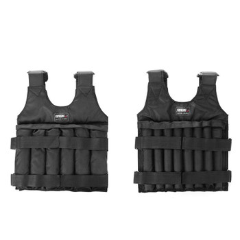 20 50Kg Max Loading Weighted Vest Boxing Training Thickening Exercise Running Waistcoat Durable Adjustable Weight Jacket