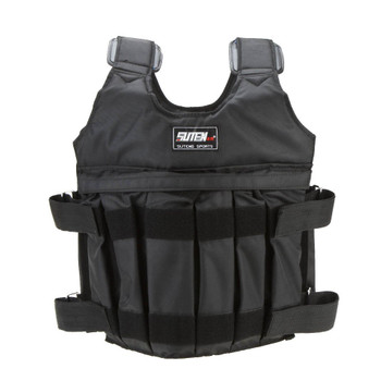 Max 50kg weight loading adjustable Weighted Vest Jacket boxing training exercise Invisible Weight loading vest sand clot