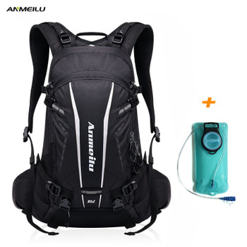 2L Water Bag 20L Camping Backpack Waterproof Sport Ruchsack Hiking Climbing Cycling Hydration Backpack Water Bladder Bag