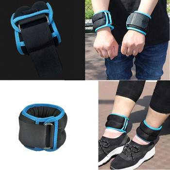 Resistance Ankle Wrist Weights Gym Fitness Wrist Weight Straps Sand Bag Weights Straps for Fitness Walking Jogging Workout