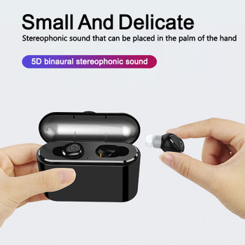 X8 TWS True Bluetooth Earphone 5D Stereo Wireless Earbuds Mini TWS Waterproof Headfrees with Charging Box 2200mAh Power Bank