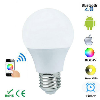 Magic blue 4.5 W Bluetooth E27 ampoule Bluetooth APP  controle dimmable eclairage spotlight rvb + blanc chaud