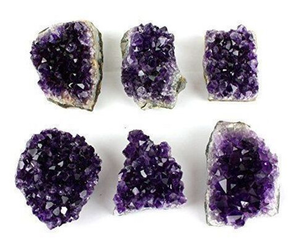 100% Natural Uruguay Amethyst Crystal Cluster Healing Reiki Quartz Chakra Stone Free shipping