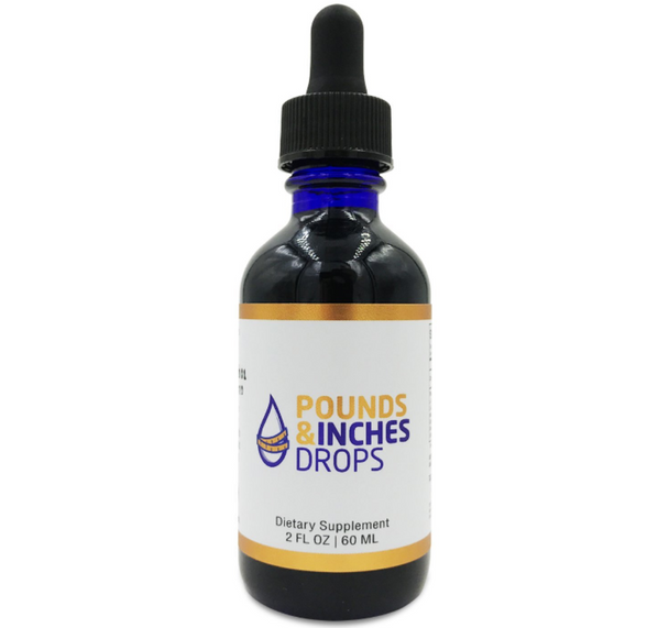 Pounds and Inches Drops for Weight Loss, 2 Oz. Bottle