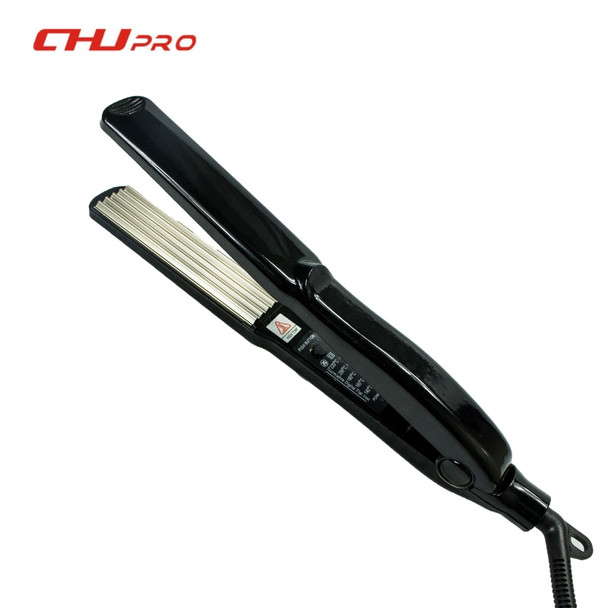 CHJ Hair Straightener Curler Hair Flat Iron Ceramic Electric straighter Chapinha Straightening Corrugated Curling Styling Tools