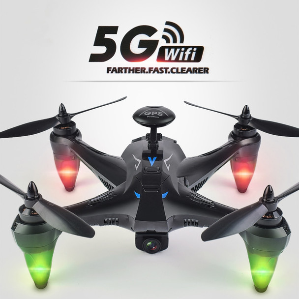 Durable Professional Quadcopter Automatic Return Wide Angle 5G WiFi FPV Dual GPS 720P/1080P Camera Drones
