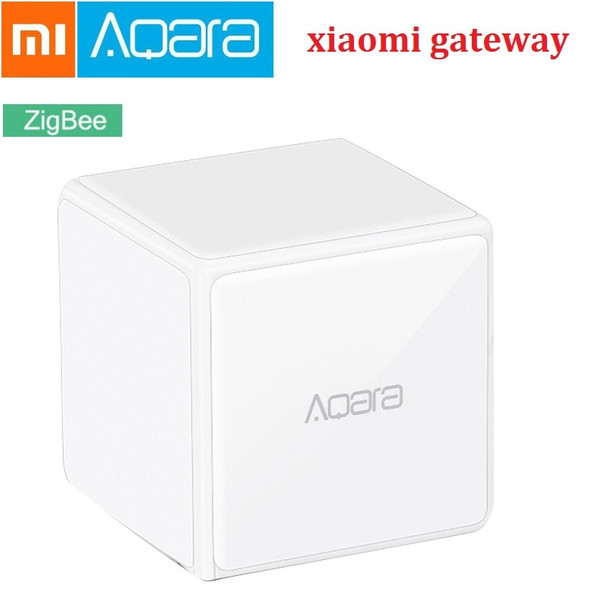 Xiaomi Aqara Mi Magic Cube Controller Zigbee Version Support Upgrade Gateway Smart Home Mijia Device Wireless MiHome APP Control