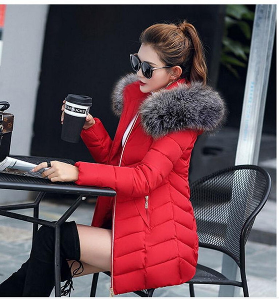 new Autumn Winter Hot selling women's fashion casual warm jacket female bisic coats Jacket Women Parkas M-4XLPlus Size
