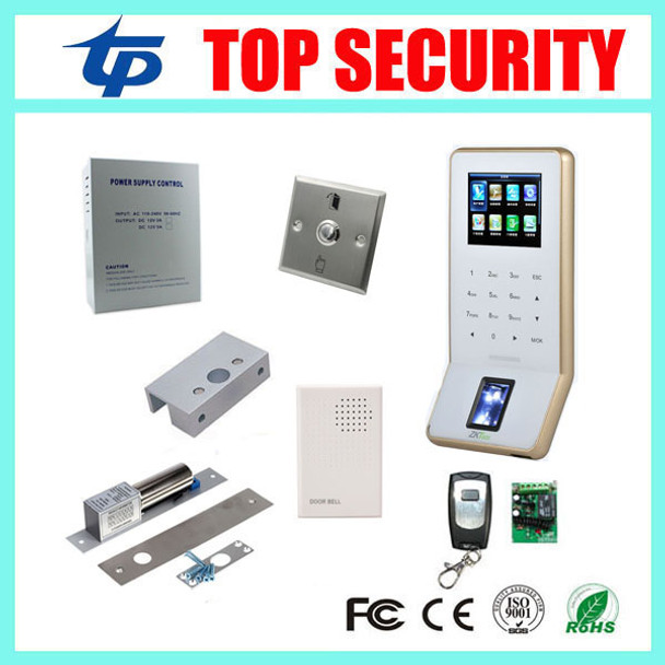 ZK F22 fingerprint access control system WIFI TCP/IP biometric fingerprint time attendance and access control system