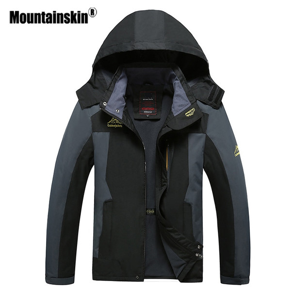 Men's Jackets Waterproof Hooded Coats Men Windproof Army Outerwears Male Brand Clothing SA399