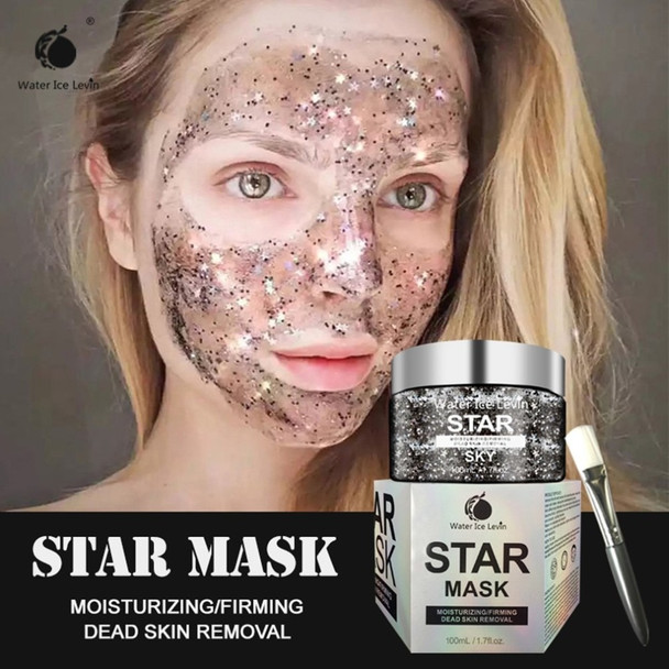 STAR MASK Glitter Gold Peel off Black Face Mask From Black Dots Blackhead Remover Korean Facial Face Masks Skin Care