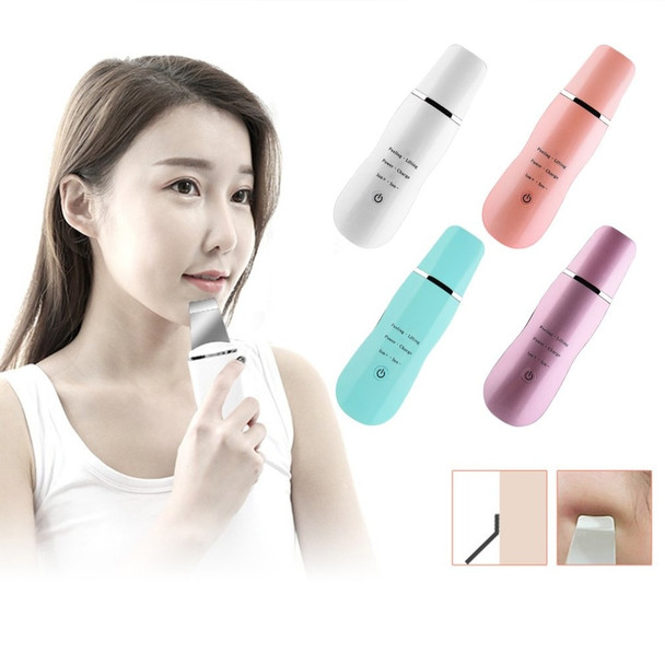 Ultrasonic Ion Facial Device Skin Care Face Lifting Hand Held Household Beauty Instrument USB Charging Electric Face Massager