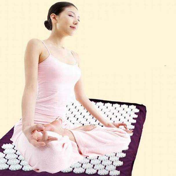 Yoga Mat Massager Pillow Foot Massage Cushion Acupressure Mat Relieve Stress Pain Acupuncture Spike Yoga Mat Pin Pad Yoga Mat