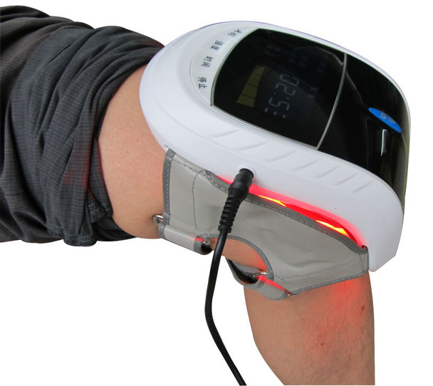 Cold Laser Knee Massager. Knee Pain Physical therapy. Electric Knee Care. for osteoarthritis rheumatic arthritis 110-220V US EU