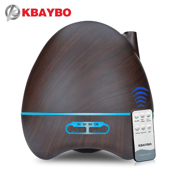 300ml Aroma Essential Oil Diffuser Ultrasonic Air Humidifier 7 Color Changing LED lamp Whole House Remote Control