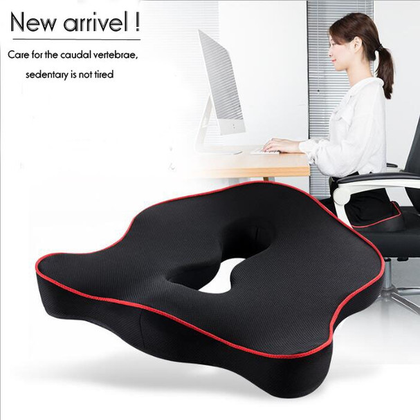 Premium Memory Foam Seat Cushion Coccyx Orthopedic Car Office Chair Cushion Pad for Tailbone Sciatica Lower Back Pain Relief