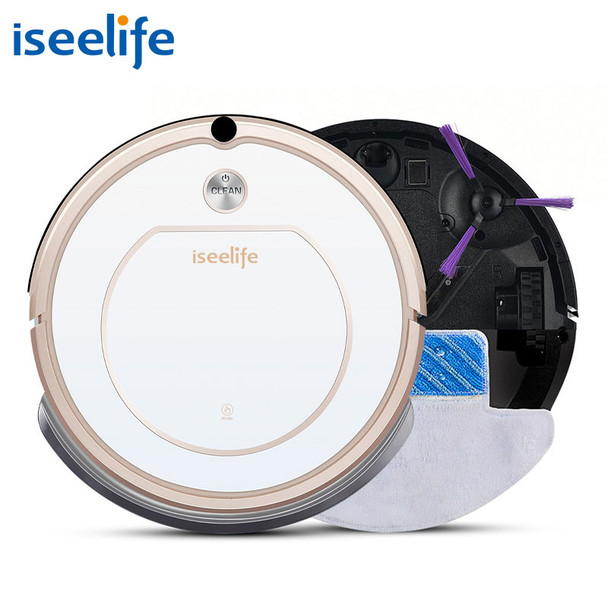 ISEELIFE Smart Robot Vacuum Cleaner for Home 2 in1 PRO1S Dry Wet Mop Auto Charge Cleaning Robotic Cleaner ROBOT ASPIRADOR