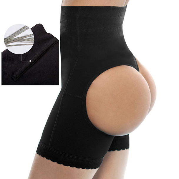 Women's Sexy Butt Lifter shaper Panties High Waist 4 Steel bone Ladies Waist And Hips Control Shapewear Butt Lift Shaper Panty