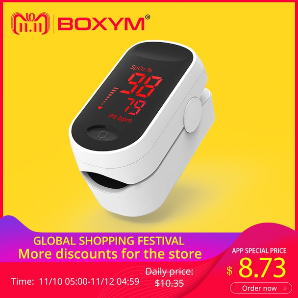 Medical Fingertip Pulse Oximeter LED Oximetro blood oxygen Heart Rate Monitor SpO2 Health Monitors